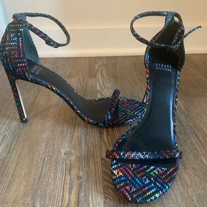 Stuart Weitzman Nearlynude Stiletto Sandals